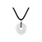 Lotus Peaceful Buckle Sterling Silver Necklace
