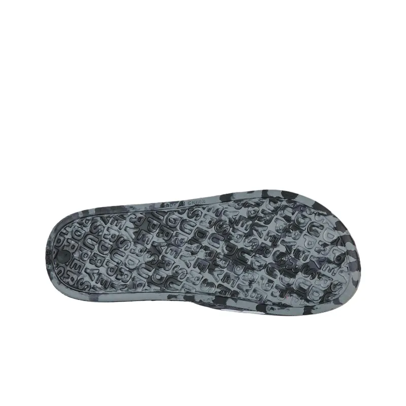 SUPERDRY Abrasion Resistant Slide Slippers Men's Black Gray-5