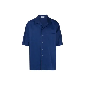 OFF WHITE Logo print Bowling Shirt
