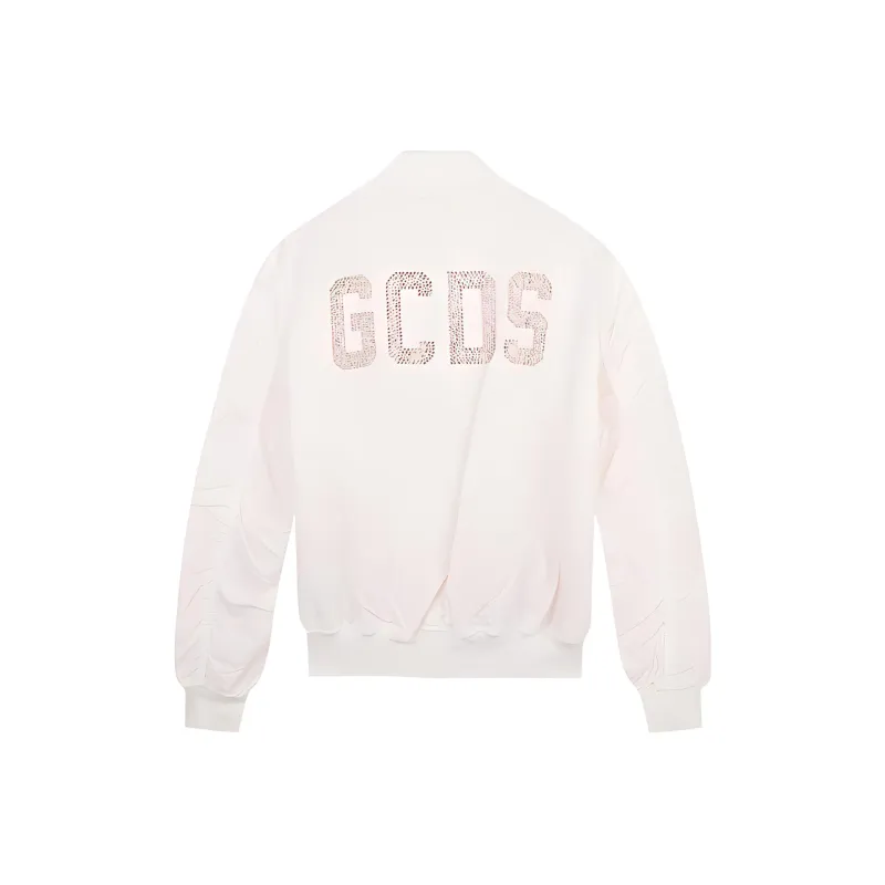 GCDS Baseball Jerseys Women's White-1
