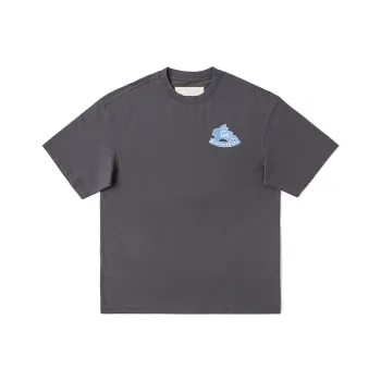 Melting Sadness X Lee T-Shirts Unisex Iron Gray