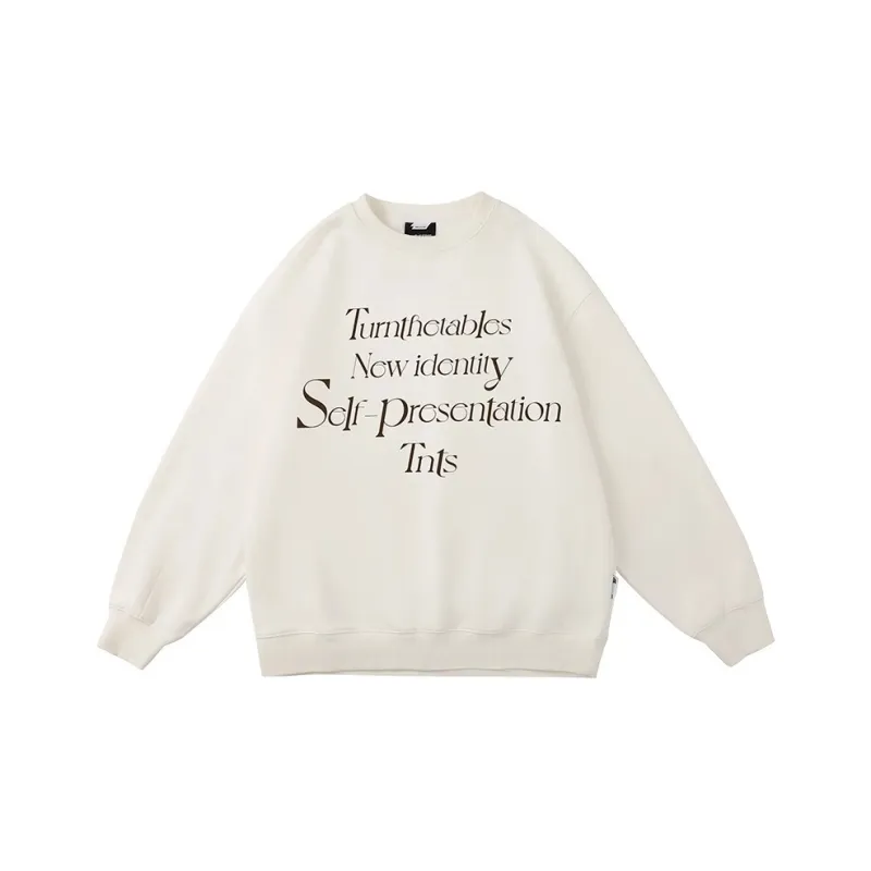 TURNTHETABLES Spring And Autumn Sweatshirt Unisex-8