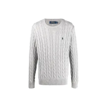 Polo Ralph Lauren Logo patch Cable knit Jumper