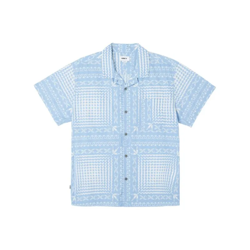 Obey Shirts Men Blue-0