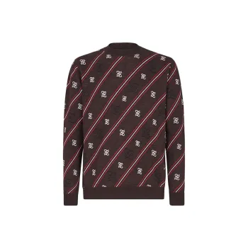FENDI Sweaters Men Dark Brown