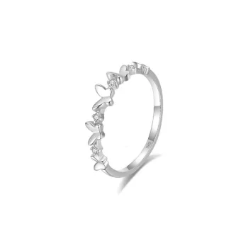 Nine Music 999 Fine Silver Rings Unisex