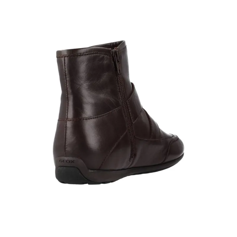 GEOX NEW MOENA Ankle Boots Women's Brown-4