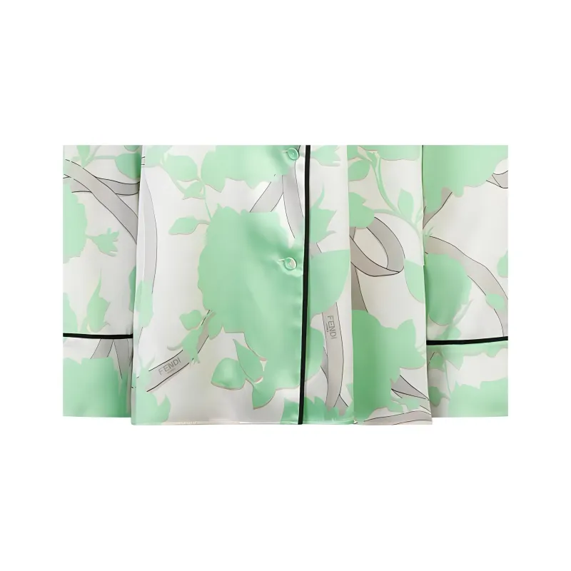 FENDI Shirts Women's Green-3