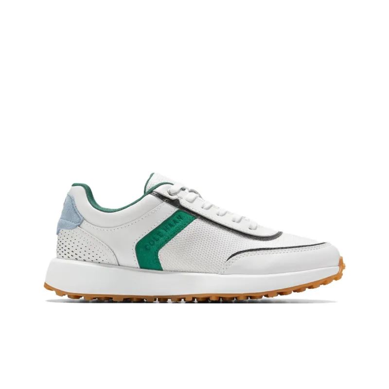 COLE HAAN Low Top Casual Shoes Women's White Green-1