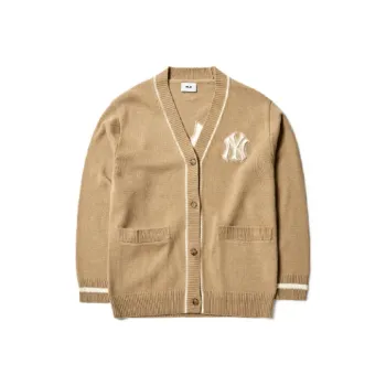 MLB New York Yankees Sweaters Unisex Camel