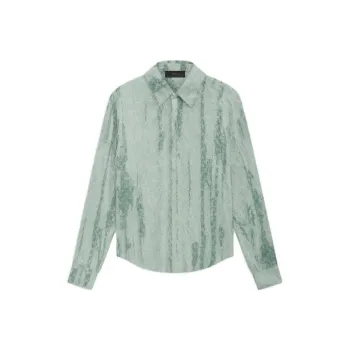 AMIRI Shirts Men Light Green