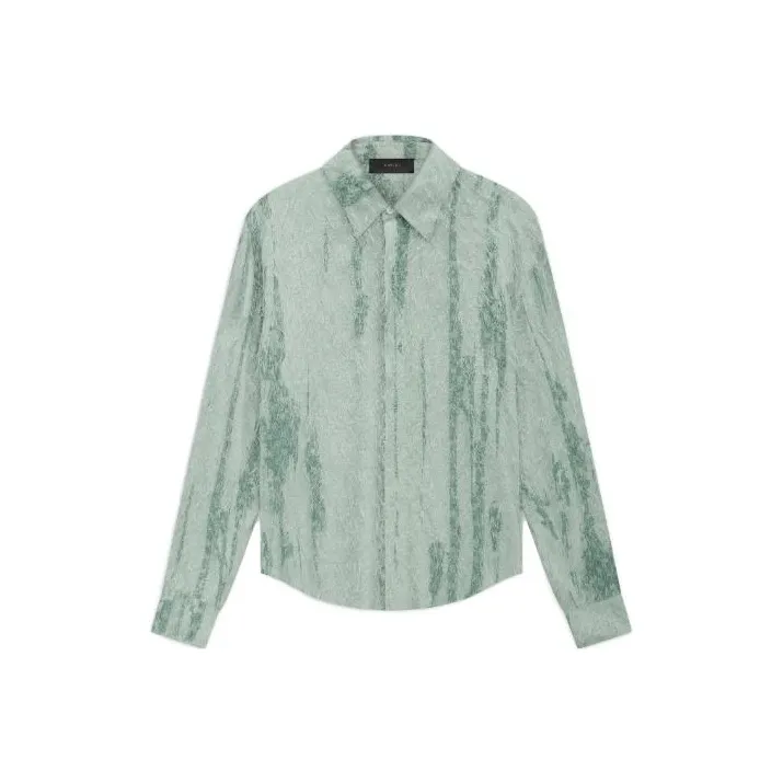 AMIRI Shirts Men Light Green-0