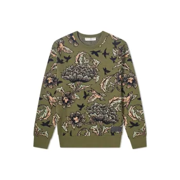 GIVENCHY FW21 Knitwear Men's Khaki Green