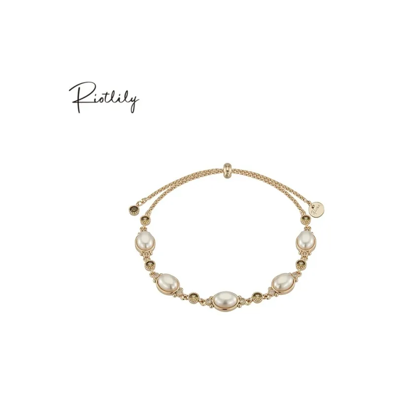 RiotLILY Faux Pearl Bracelets Women's-4