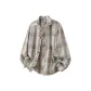 Apricot Blue Plaid