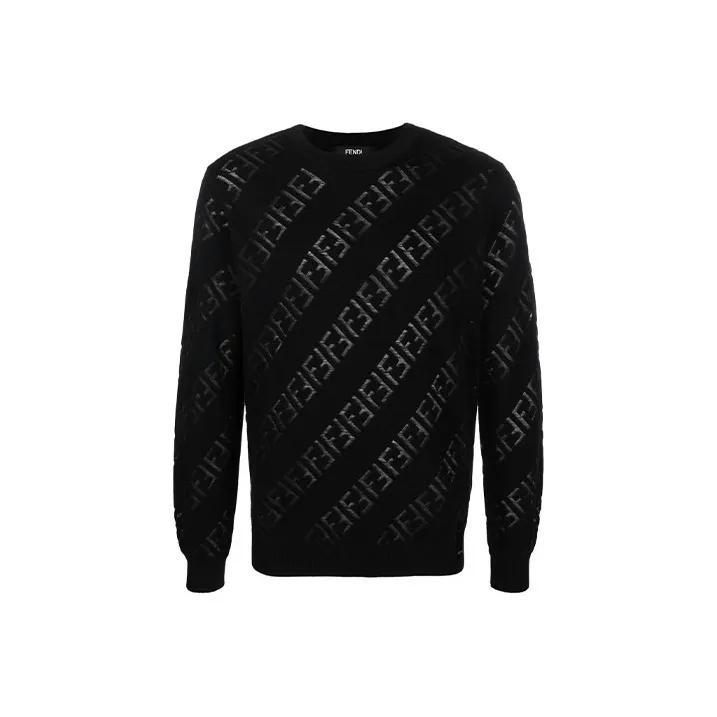 FENDI Sweaters Men Black-0