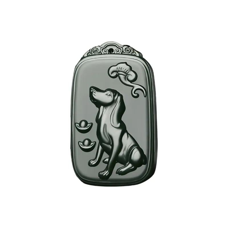 KUNYUYAO Hetian Jade Pendants Green Jade Unisex-30
