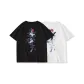 [100% cotton 2 Pack]Black+White