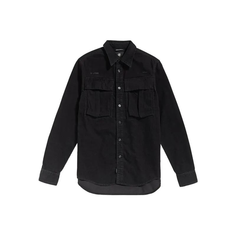 G STAR RAW Shirt Unisex Pitch Black-0