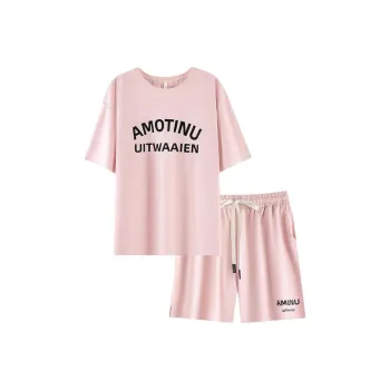 7 SEVFUN Pajama Set Women's Girly Pink
