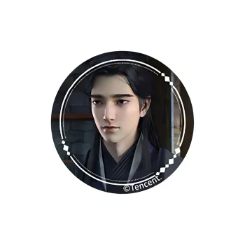 TENGXUNSHIPINCAOCHANGDI Cherished Thoughts Official Merch Reflective Badges