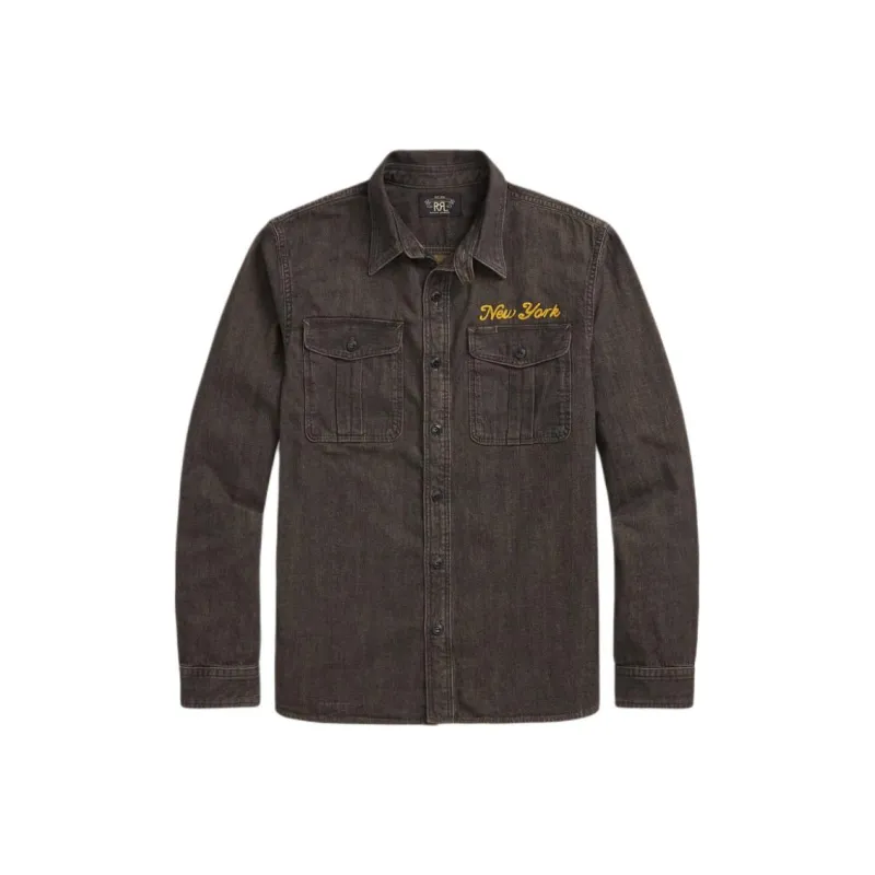 Polo Ralph Lauren Shirt Men's Washed Black-0