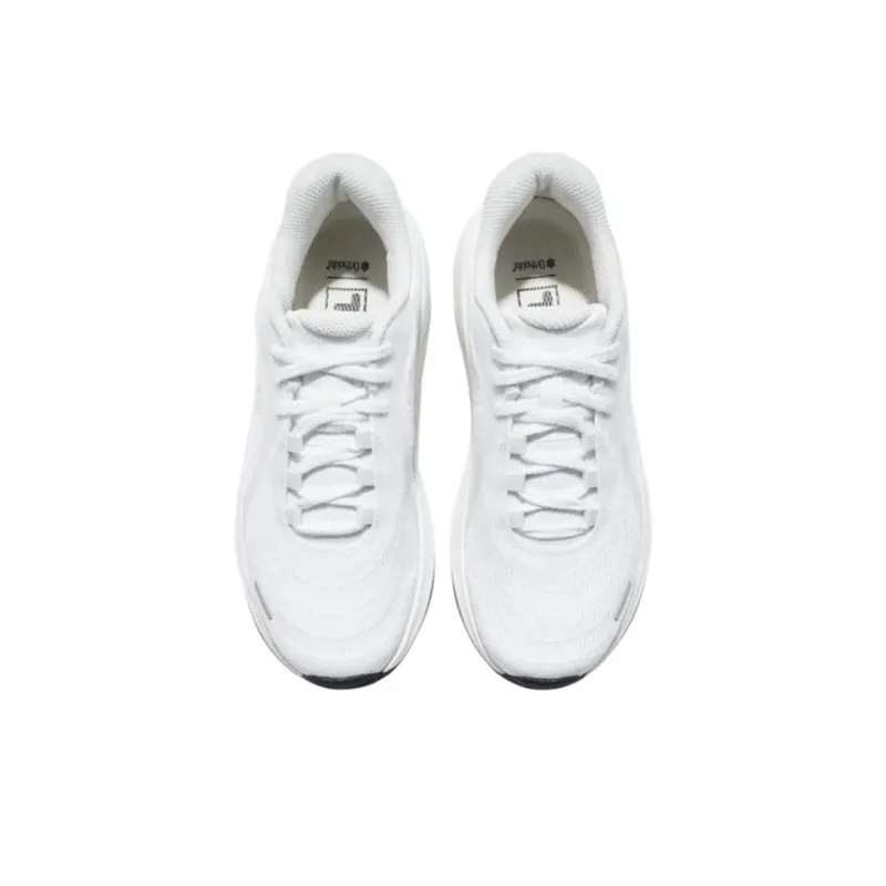 FILA Anti Slip Wear Resistant Low Top Running Shoes Unisex White-4