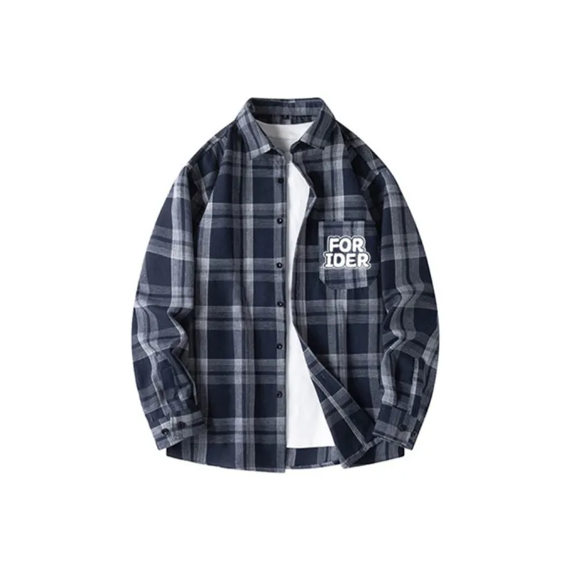 FORIDER Long Sleeved Shirt Unisex-0