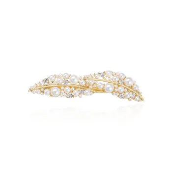 Yiru Artificial Crystal Hair Clips Women's