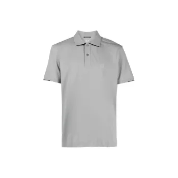 C.P.Company Logo print Piqué weave Polo Shirt