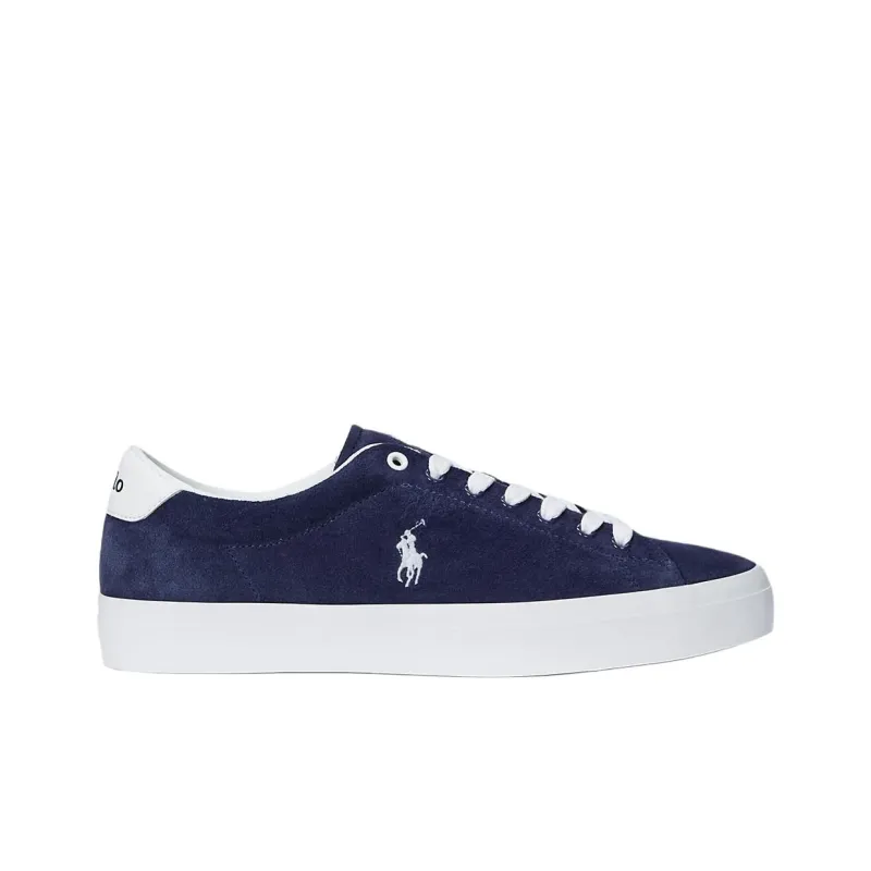 Polo Ralph Lauren Longwood Low Top Skateboard Shoes Men's Blue-1