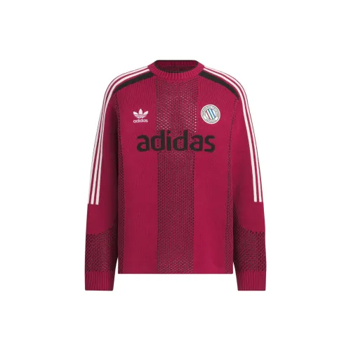 Adidas Originals ADCBC FW24 LS PO U Adicolor Sweatshirt Unisex Legacy Burgundy Red