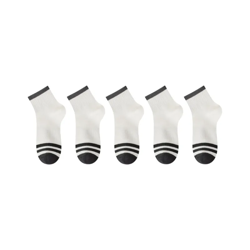 FAIRWHALE Ankle Socks Unisex 5 Pack-4