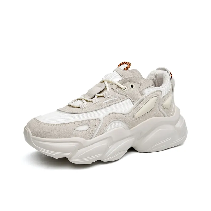 JANECO Anti Slip Wear Resistant Low Top Chunky Sneakers Unisex-15