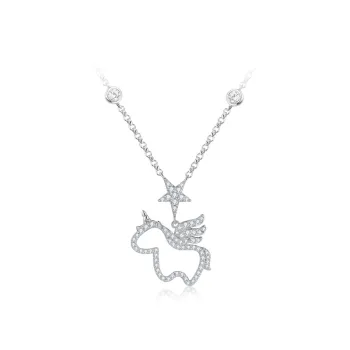 TIMEBOTTLE S925 Silver Necklaces Women's