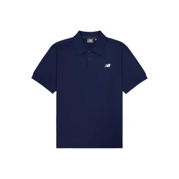New Balance Polo Shirt Men's Marine Blue