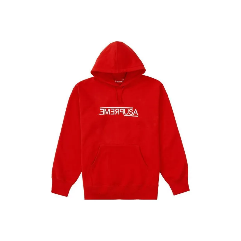 Supreme Usa Hooded Sweatshirt-0