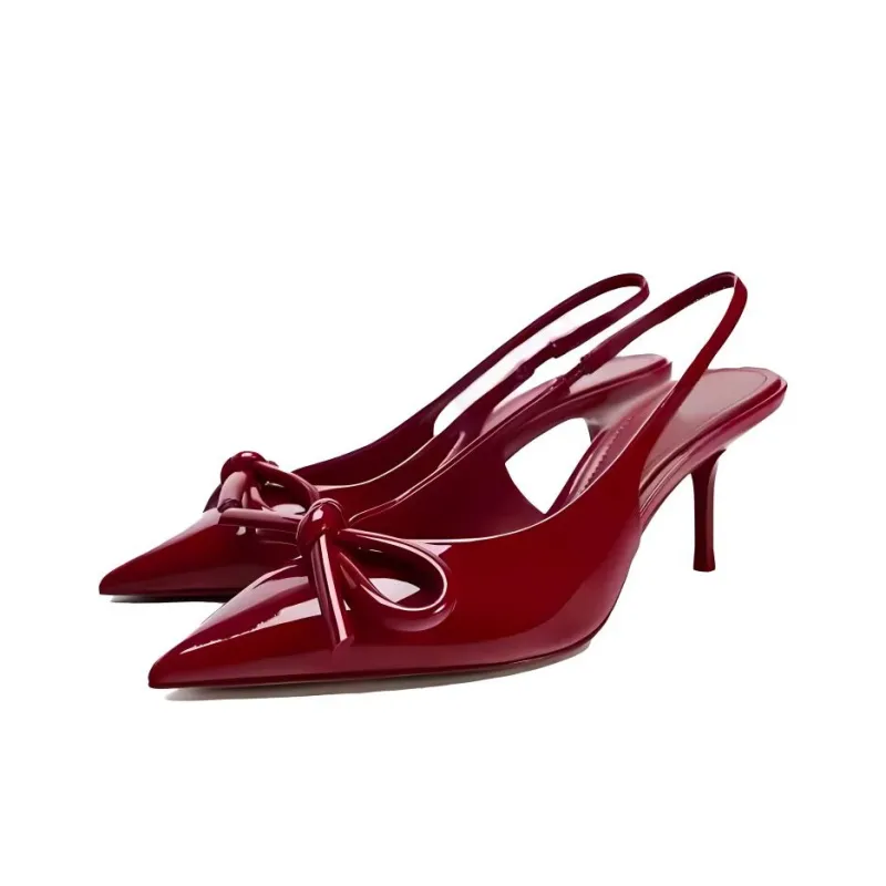 Feo Dvke Slim Heel High Heels 7cm Women's Gift Box Set-1
