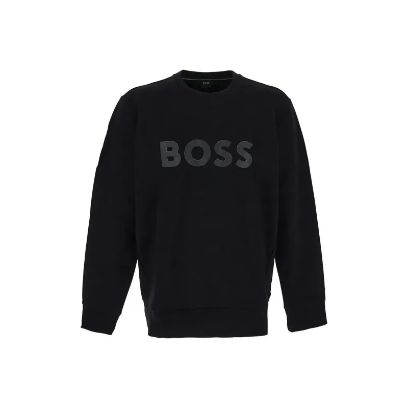 HUGO BOSS Logo Printed Crewneck Sweatshirt-0