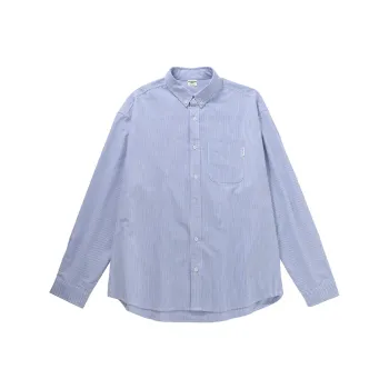 BORDERLESS BDLS Shirt Unisex Blue White Stripes
