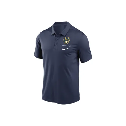 Nike Milwaukee Brewers Franchise Polo Shirt Men's Marine Blue