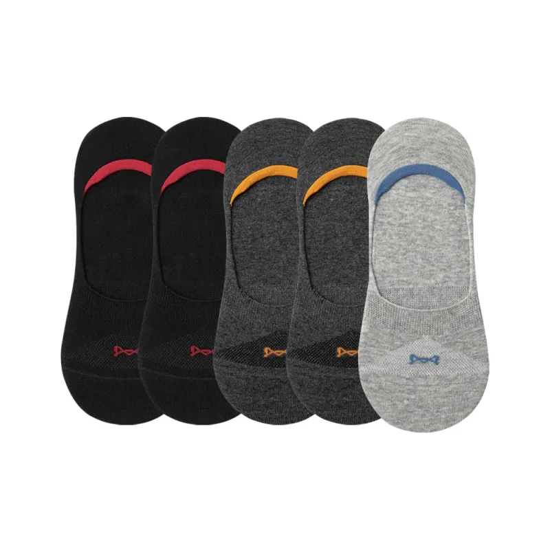 MIIOW No Show Socks Unisex 5 Pack-8