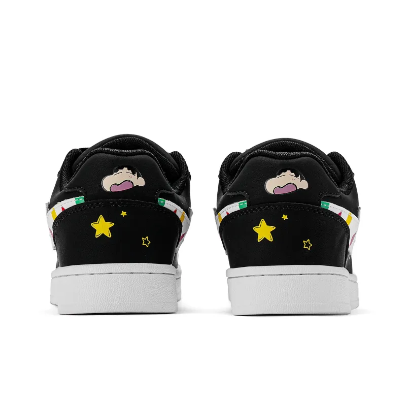 Crayon Shinchan Balance Lightweight Support Low-Top Skateboard Shoes Unisex-38