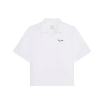 Givenchy Logo Embroidered Short Sleeve Shirt
