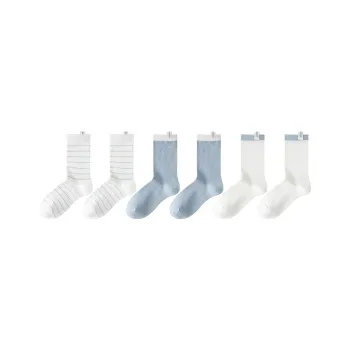Cotton Gene Mid Calf Socks Women's Combo Set