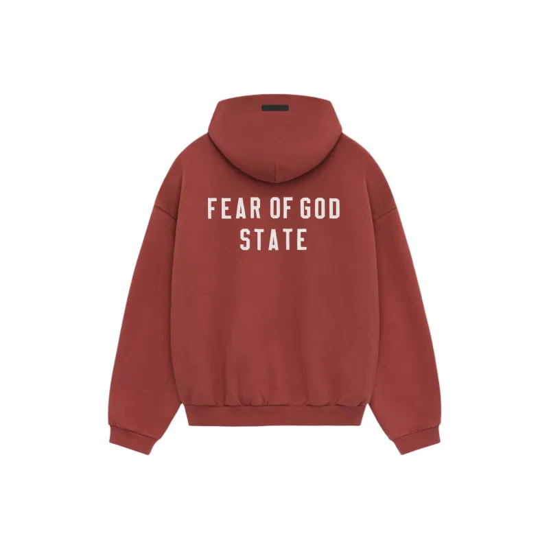 Fear Of God Essentials Heavy Fleece Fullzip Hoodie-0