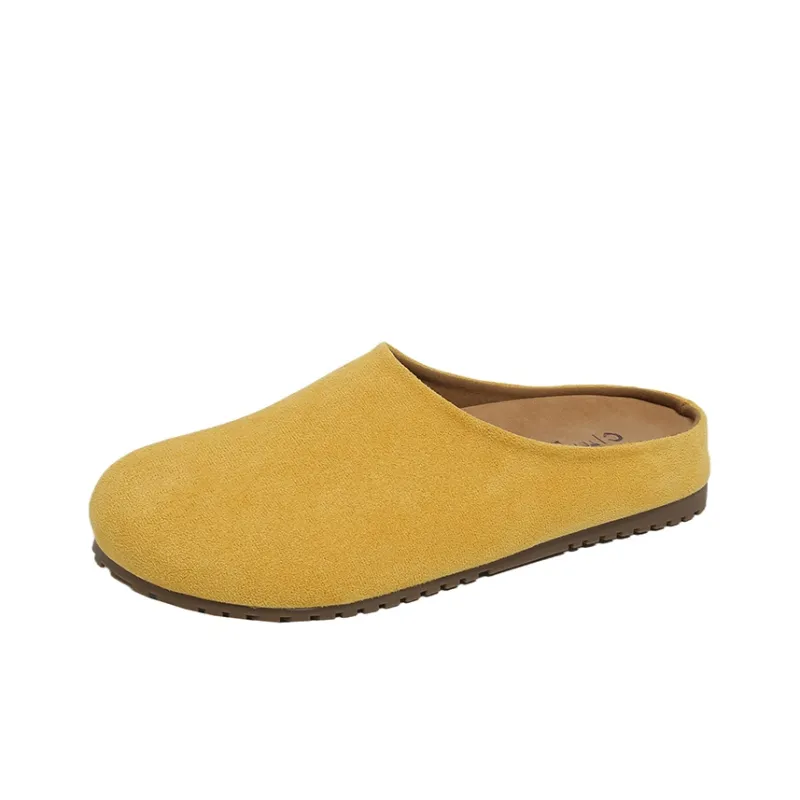 HUANAI Quiet Abrasion Resistant Slip Resistant Closed Toe Slippers Women's-0