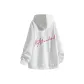 White Fleece-Lined (Red Text)