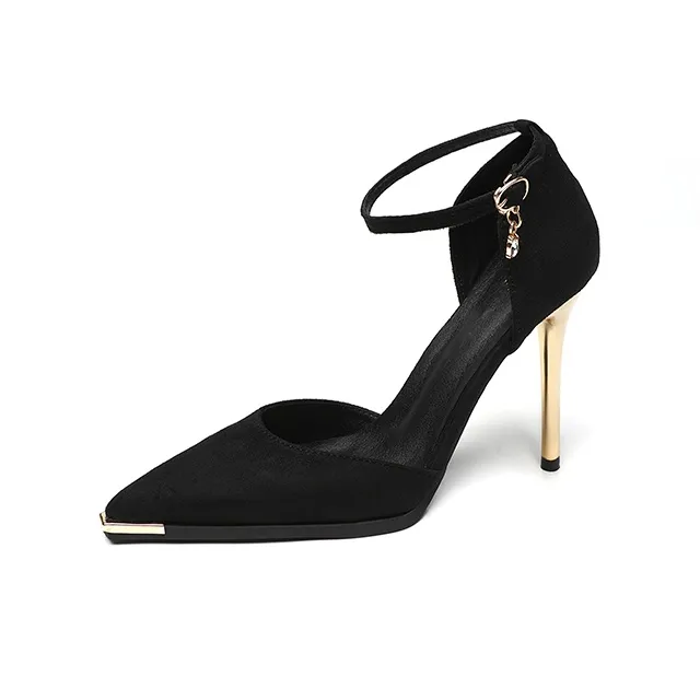 BANWEIDIYA Slim Heel High Heels Women's-0