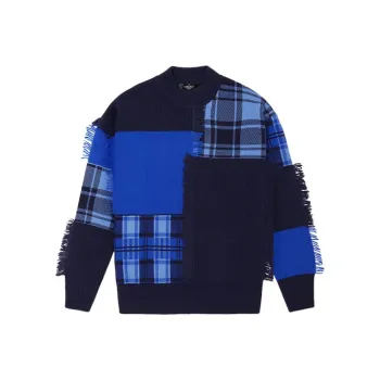 VERSACE Sweaters Men Blue